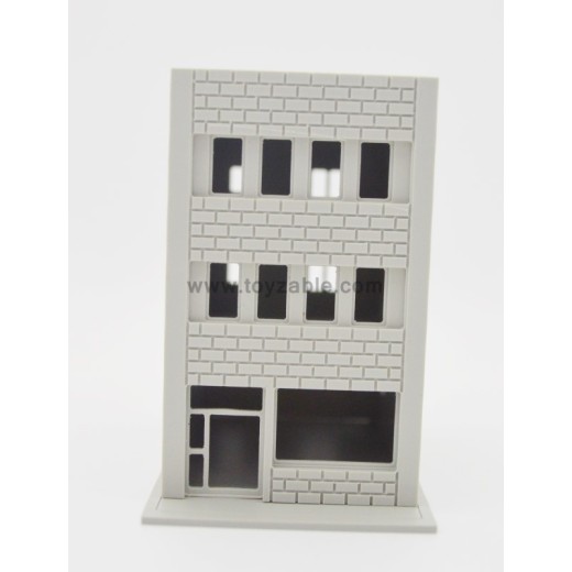 1/150 Building (White)(L7.3*W4.6*H7)