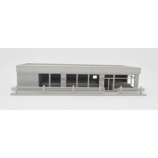 1/150 Mini Market White) (L7.3*W14.3*H3)