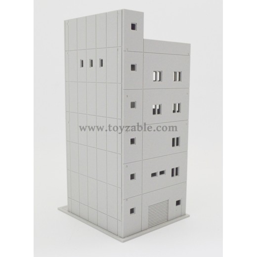 1/150 Building (White) (L6.1*W7.3*H13cm)