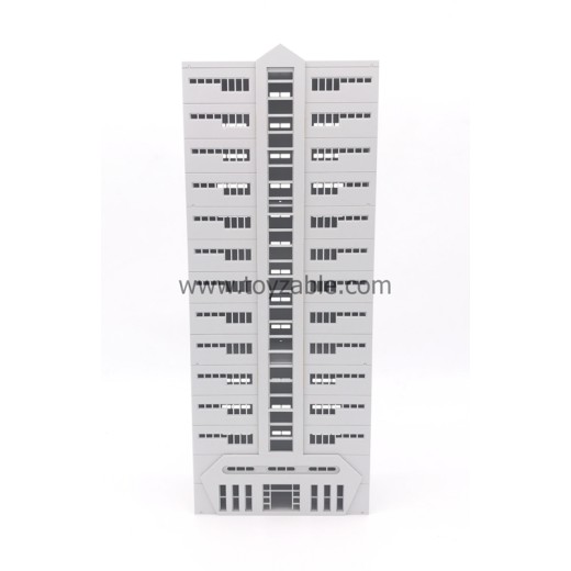 1/100 Building (White) (L18*W8.3*H45cm)