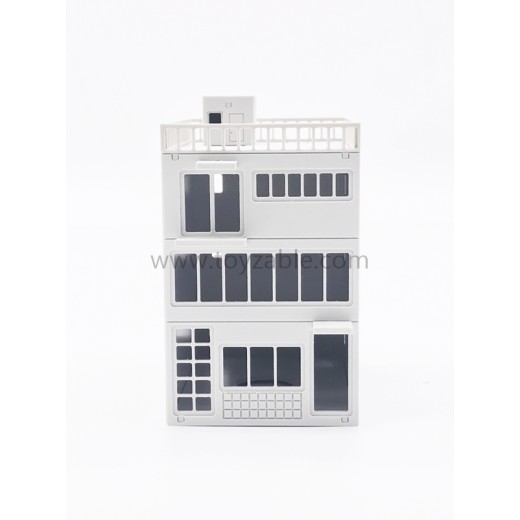 1/150 Building - ShopLot (White) (L4.5*W6*H7cm)