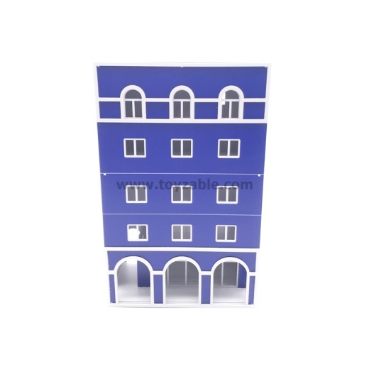 1/87 Building (Blue) (L6*W11*H18cm)