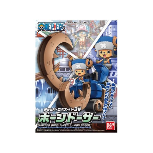 Bandai One Piece Chopper Robo Super 3 Horn Dozer