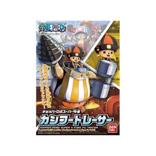 Bandai One Piece Chopper Robo Super 4 Kung Fu Tracer