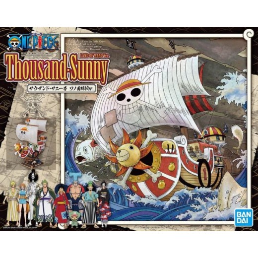 Bandai One Piece Thousand Sunny Land of Wano Ver Ship Plastic Model