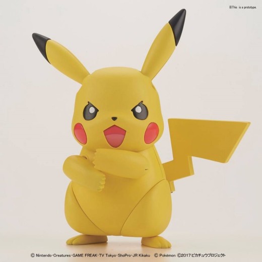 Bandai Pokemon Plamo Collection 41 Select Series Pikachu Model Kits