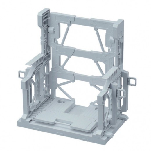 Bandai Builders Parts 1/144 System Base 001 (White)