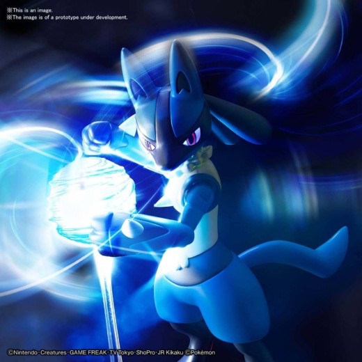 Bandai Pokemon Plamo Collection 44 Select Series Riolu & Lucario Model Kits