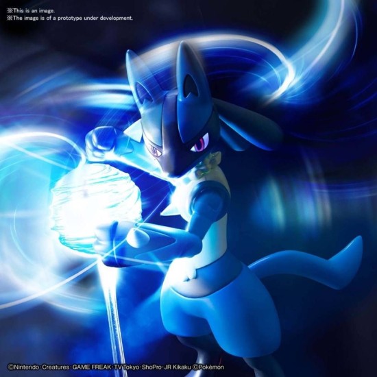 Bandai Pokemon Plamo Collection 44 Select Series Riolu & Lucario Model Kits
