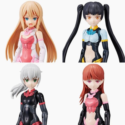 Bandai 30MS Option Hair Style Parts Vol.7
