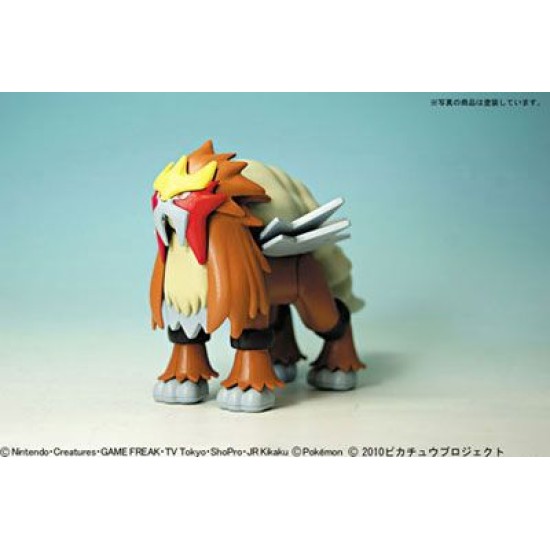 Bandai Pokemon Plamo Collection 11 Entei Model Kits