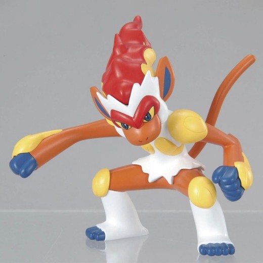 Bandai Pokemon Plamo Collection 07 Select Series Goukazaru Evolution Set Model Kit