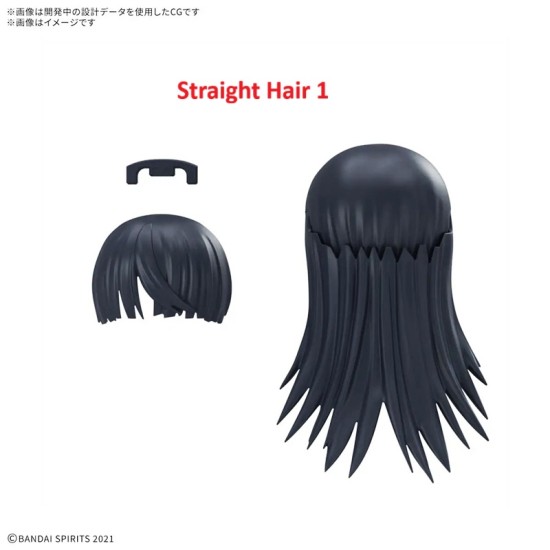 Bandai 30MS Option Hair Style Parts Vol.12 All 4 Type