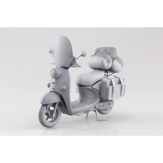 Aoshima 1/12 The Bike No.YU-01 Yuru Camp SEASON 3 Rin Shima's Scooter Plastic Model