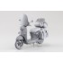 Aoshima 1/12 The Bike No.YU-01 Yuru Camp SEASON 3 Rin Shima's Scooter Plastic Model