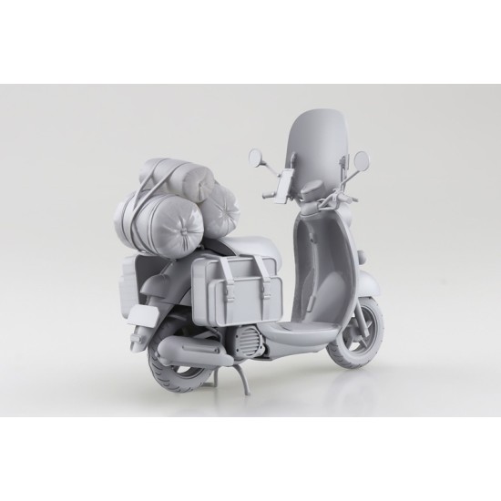 Aoshima 1/12 The Bike No.YU-01 Yuru Camp SEASON 3 Rin Shima's Scooter Plastic Model