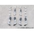 Aoshima Kemopla KO-02RJW Arm & Leg Parts Set 01 (Gray Wolf Color)