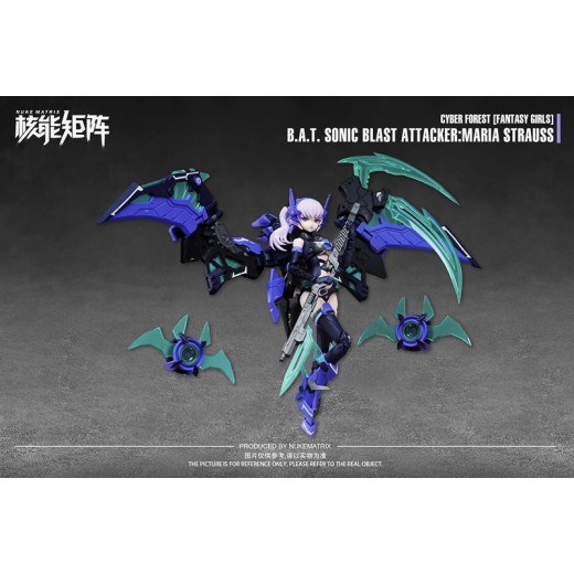 Nuke Matrix Fantasy Girl Cyber Forest B.A.T. Sonic Blast Attacker: Maria Strauss CF07