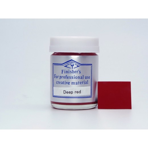Finisher's Lacquer Paint Red / Pink / Orange series Color - Deep Red