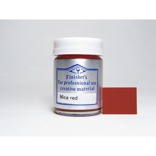Finisher's Lacquer Paint Metallic Color - Mica Red