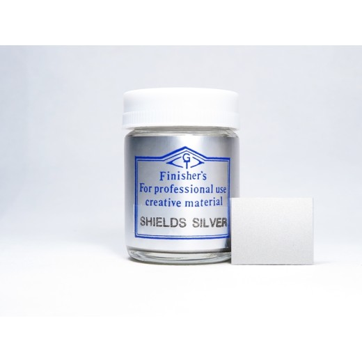 Finisher's Lacquer Paint Metallic Color - Sheild Silver
