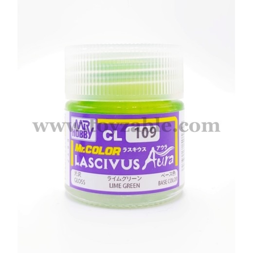 Mr Hobby Mr. Color LASCIVUS Aura CL109 Lime Green 10ml