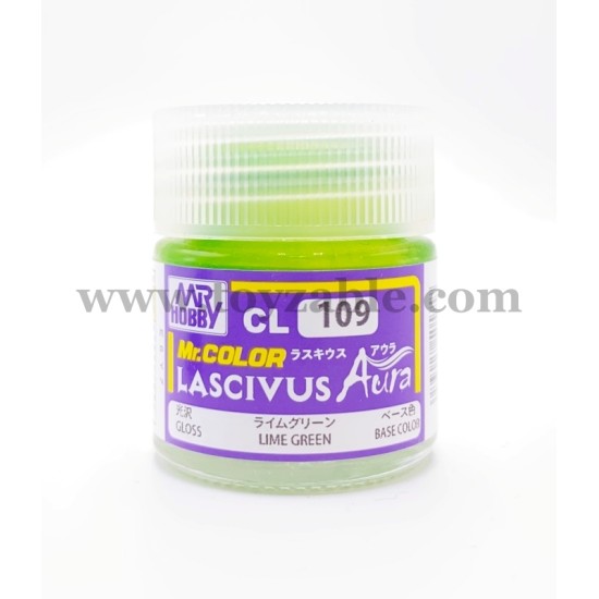 Mr Hobby Mr. Color LASCIVUS Aura CL109 Lime Green 10ml