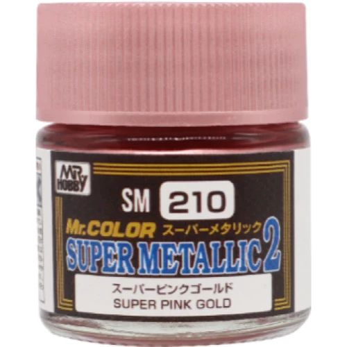 Mr.Hobby Mr.Color SM210 Super Metallic 2 Super Pink Gold