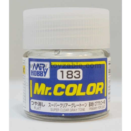 Mr.Hobby Mr.Color C-183 Flat Super Clear Gray Tone