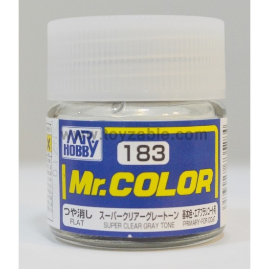Mr.Hobby Mr.Color C-183 Flat Super Clear Gray Tone