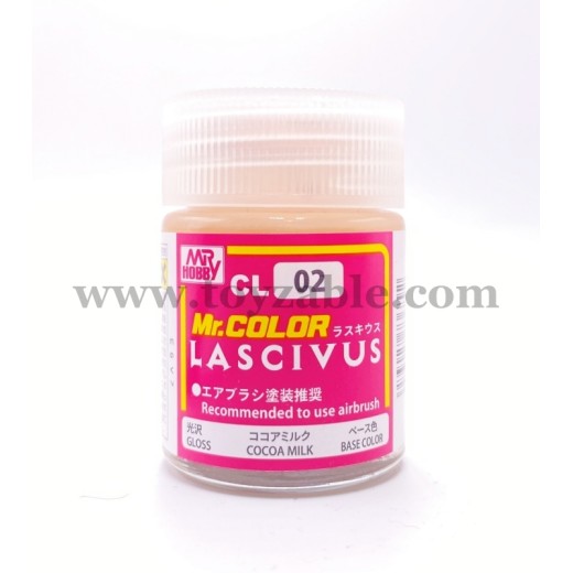 Mr Hobby Mr. Color LASCIVUS CL02 Cocoa Milk 18ml