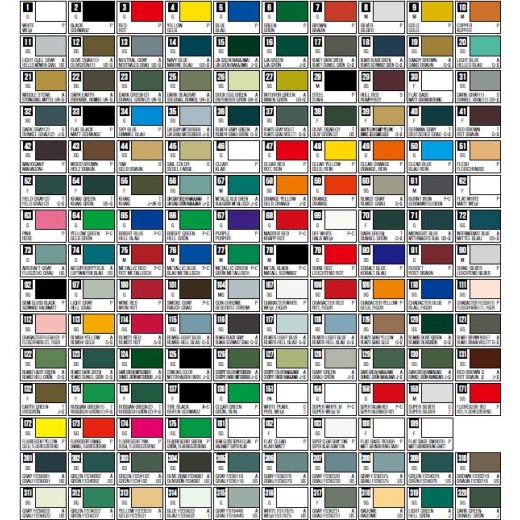 Mr.Hobby Mr.Color C1~20 (10ml/bottle) Lacquer Paint