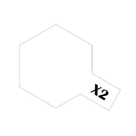 Tamiya Acrylic Paint X-2 White