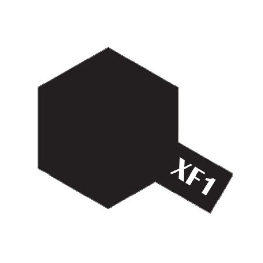 Tamiya Acrylic Paint XF-1 Flat Black