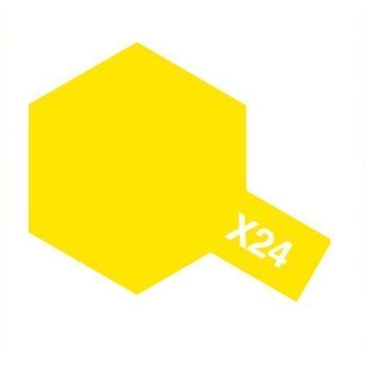 Tamiya Enamel Paint X-24 Clear Yellow