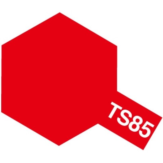 Tamiya Color Spray Paint - TS-85 Bright Mica Red