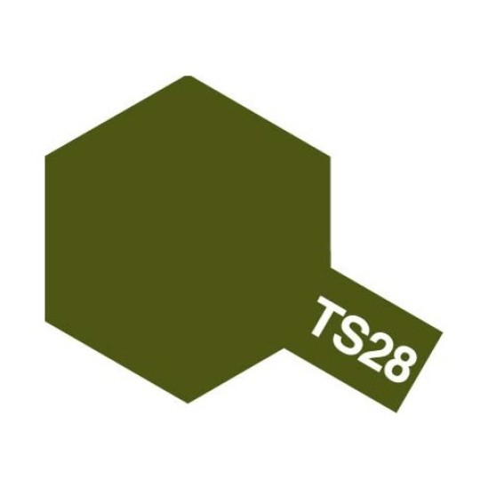 Tamiya Color Spray Paint - TS-28 Matt Olive Drab 2