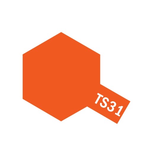 Tamiya Color Spray Paint - TS-31 Bright Orange