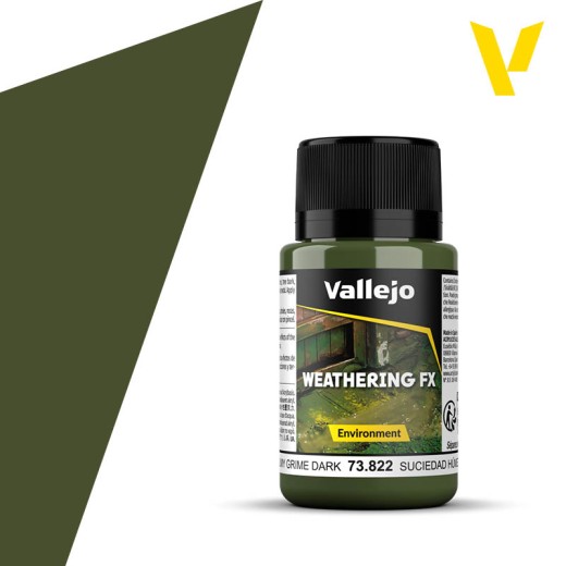 AV Vallejo Weathering Effect - 73822 SLIMY GRIME DARK 40ml
