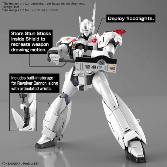 RG 1/48 Mobile Police Patlabor EZY - AV-98Plus (Ingram Plus)