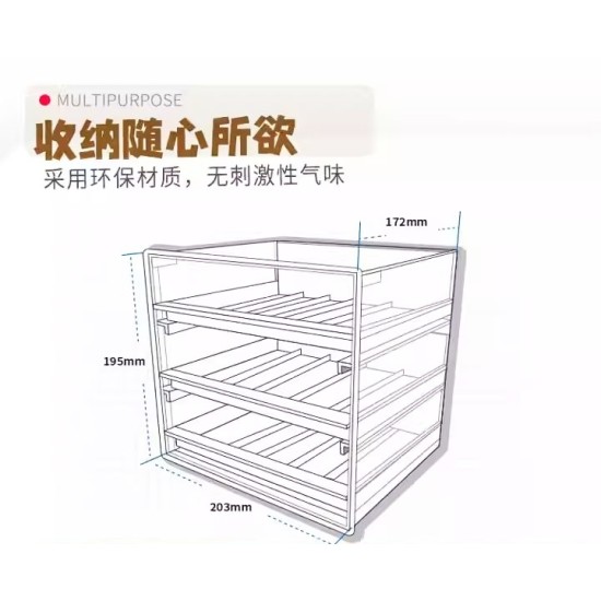 Ustar UA-90061 Storage Box for Modeller Paint Tools use