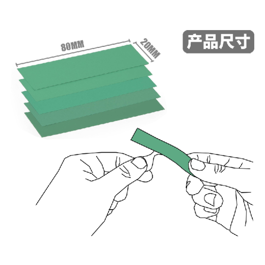 Moshi Sanding Bar Use Wear Resisting Sanding Paper with tape MS069