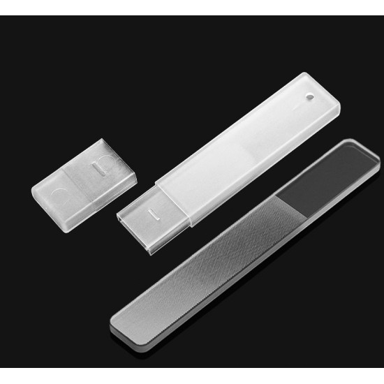 Nano Glass Reusable Sanding Stick with Cover