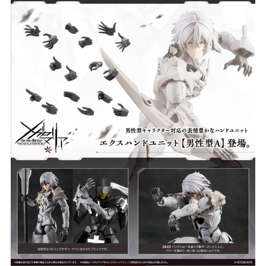 Kotobukiya Megalomaria Unlimited Universe M.S.G Ex Hand Unit [Male Type A]