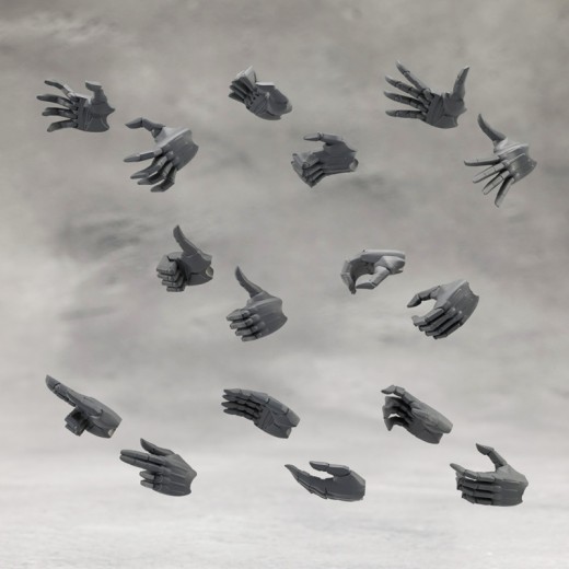 Kotobukiya Megalomaria Unlimited Universe M.S.G Ex Hand Unit [Male Type A]