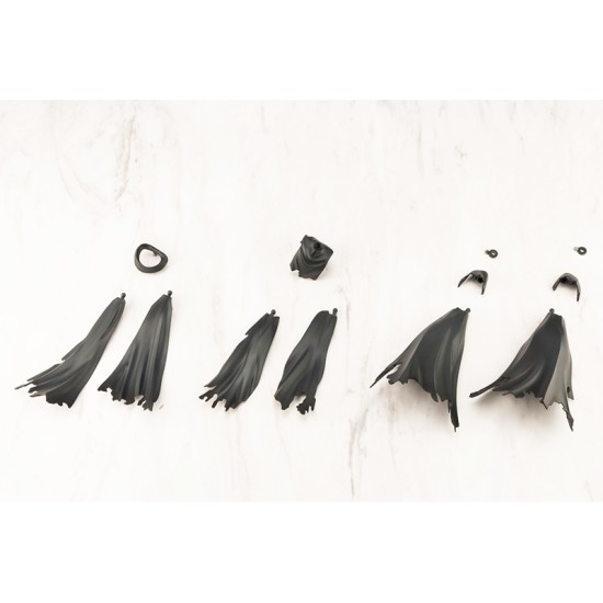 Kotobukiya M.S.G Modeling Support Goods Dress-up Parts Crash & Side Cloak Black Ver.