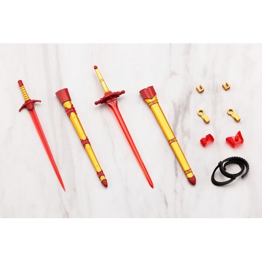 Kotobukiya M.S.G Modeling Support Goods Virtuous Style 09 Sword Set A Flamerite Ver.