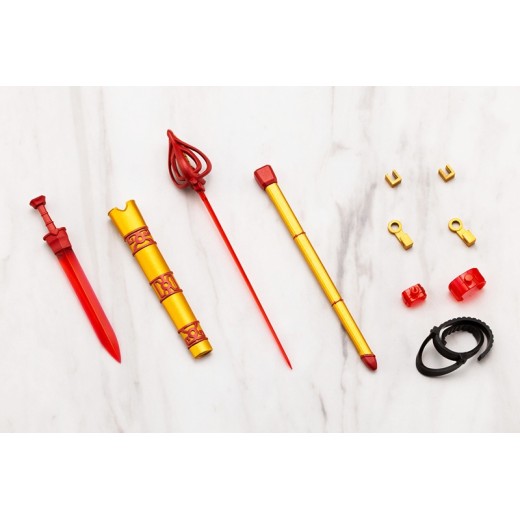 Kotobukiya M.S.G Modeling Support Goods Virtuous Style 10 Sword Set B Flamerite Ver.