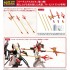 Kotobukiya M.S.G Modeling Support Goods Virtuous Style 11 Pole Weapon Set Flamerite Ver.