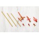 Kotobukiya M.S.G Modeling Support Goods Virtuous Style 11 Pole Weapon Set Flamerite Ver.